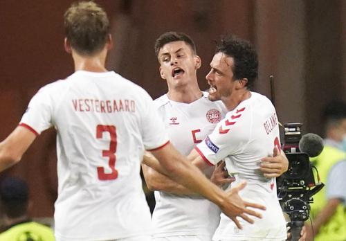 Thomas Delaney, marcator și MVP-ul Danemarcei la „sfertul” cu Cehia, a dezvăluit în 2018 că suferă de daltonism, foto: Imago
