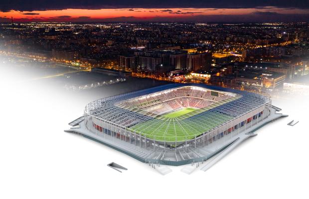INFOGRAFIE stadion Steaua » Invitație în noul Templu roș-albastru