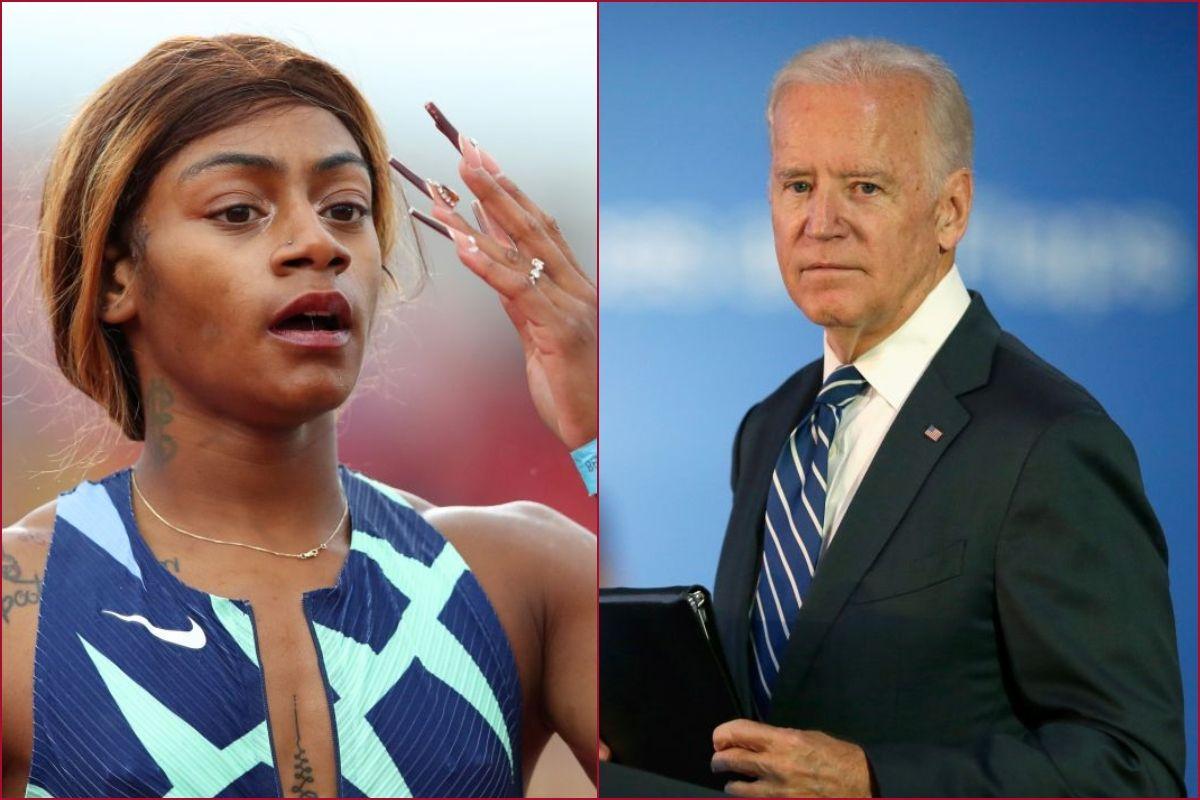 Joe Biden, reacție surprinzătoare după ce o vedetă din SUA, favorită la JO, a fost suspendată pentru consum de marijuana: „Sunt mândru de ea”