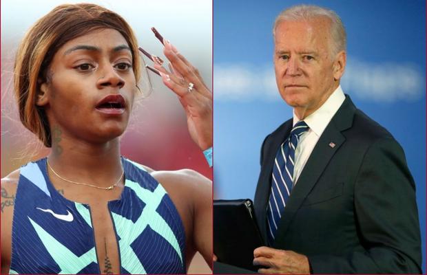 Joe Biden, reacție surprinzătoare după ce o vedetă din SUA, favorită la JO, a fost suspendată pentru consum de marijuana: „Sunt mândru de ea”