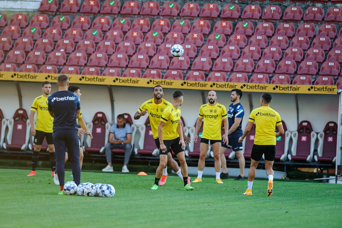 FOTO CFR Cluj, antrenament oficial înainte de meciul cu Borac Banja Luka 05.07.2021