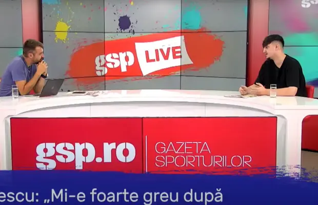 Acum, la GSP Live, dezvăluirile fostului campion cu Viitorul, retras din fotbal la 22 de ani