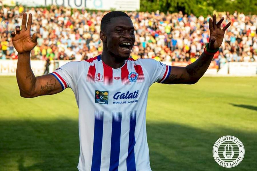 Francois Yabré, în tricoul Oțelului Concluziile ivorianului din Liga 2, după 3 ani petrecuți în diverse orașe din România: „Am văzut la voi o chestie care mă uluiește”
