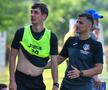 Horia Mladinovici (38 de ani), în stânga, a picat testele și nu va fi delegat timp de 30 de zile de la startul campionatului