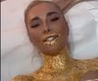 Anamaria Prodan, o nouă apariție extravagantă » Tratament cu aur de 24K: „Sunt foarte fericită”