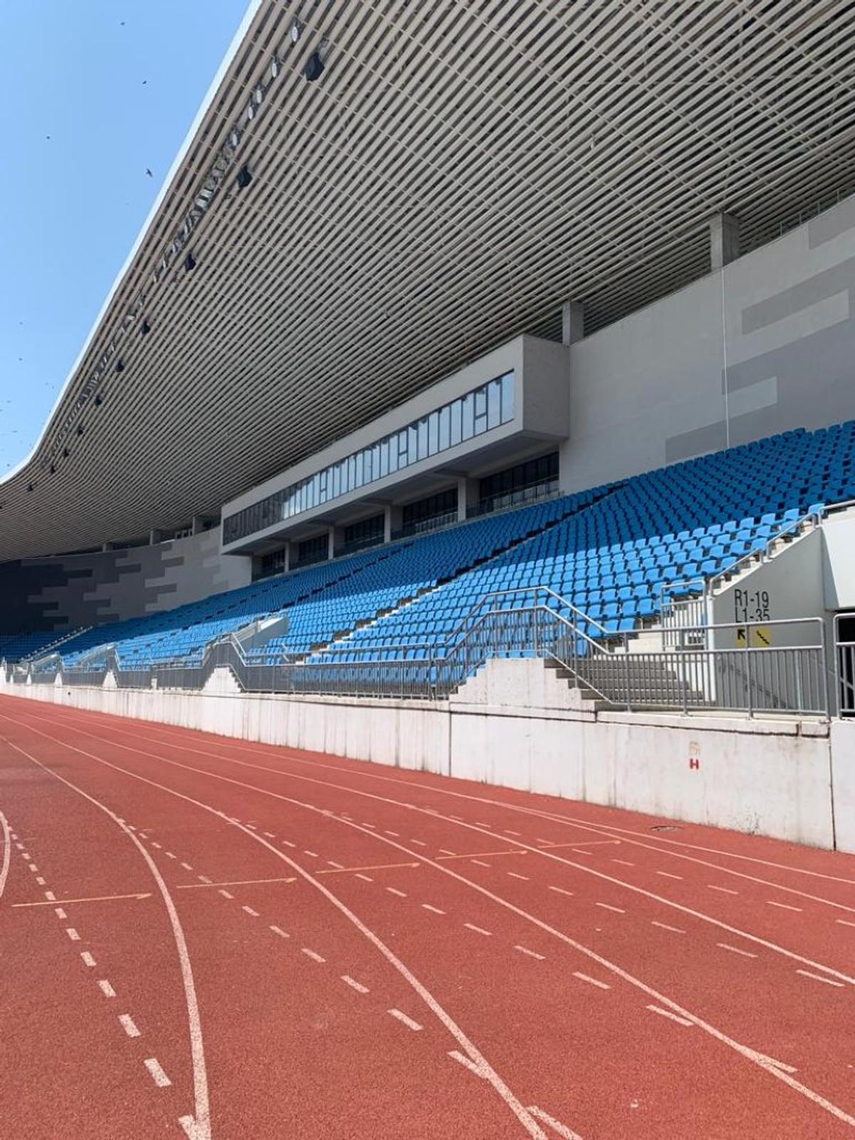 Cum arată gazonul arenei din Târgu-Jiu cu 11 zile înainte de FCU Craiova - FCSB