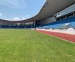 Primarul: „Stați liniștiți, se lucrează la gazon!” » Cum arăta astăzi terenul pe care urmează să se joace FCU Craiova - FCSB + prețurile biletelor