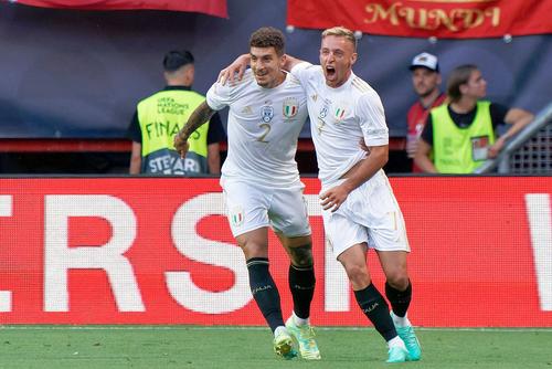 Inter a reușit cel mai scump transfer al acestei veri: Davide Frattesi (dreapta). Foto: Imago Images