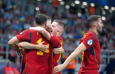 Spania - Ucraina 5-1 » Cu adevărat Furia Roja! Ghencea a văzut pe viu cel mai spectaculos meci al Europeanului
