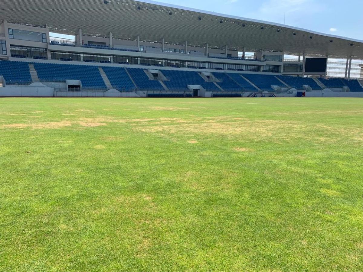 Cum arată gazonul arenei din Târgu-Jiu cu 11 zile înainte de FCU Craiova - FCSB