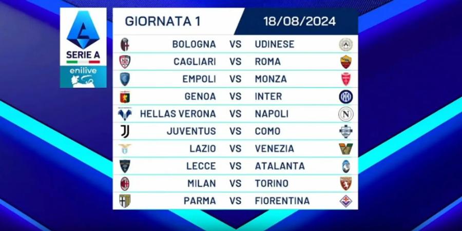 Așa arată programul rundei inaugurale din Serie A 2024-2025 8 noutăți în sezonul viitor din Serie A. Cea mai stranie e „pauza de calmare”!