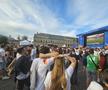 Atmosfera din fan zone-ul din Stuttgart în timpul meciului Spania - Germania, din sferturile Euro 2024 / FOTO: Eduard Apostol