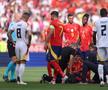 Start de coșmar pentru Spania: și-a pierdut vedeta în minutul 4, după o ciocnire dură cu Toni Kroos