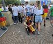 A fost nebunie maximă în Fan Zone-ul din Stuttgart cu ocazia meciului cu Spania.