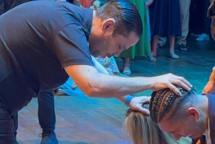 Roberto Firmino la ceremonia în care a fost învestit pastor / Foto: Instagram