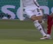 Faza faultului cu care Toni Kroos îl scoate din joc pe Pedri
