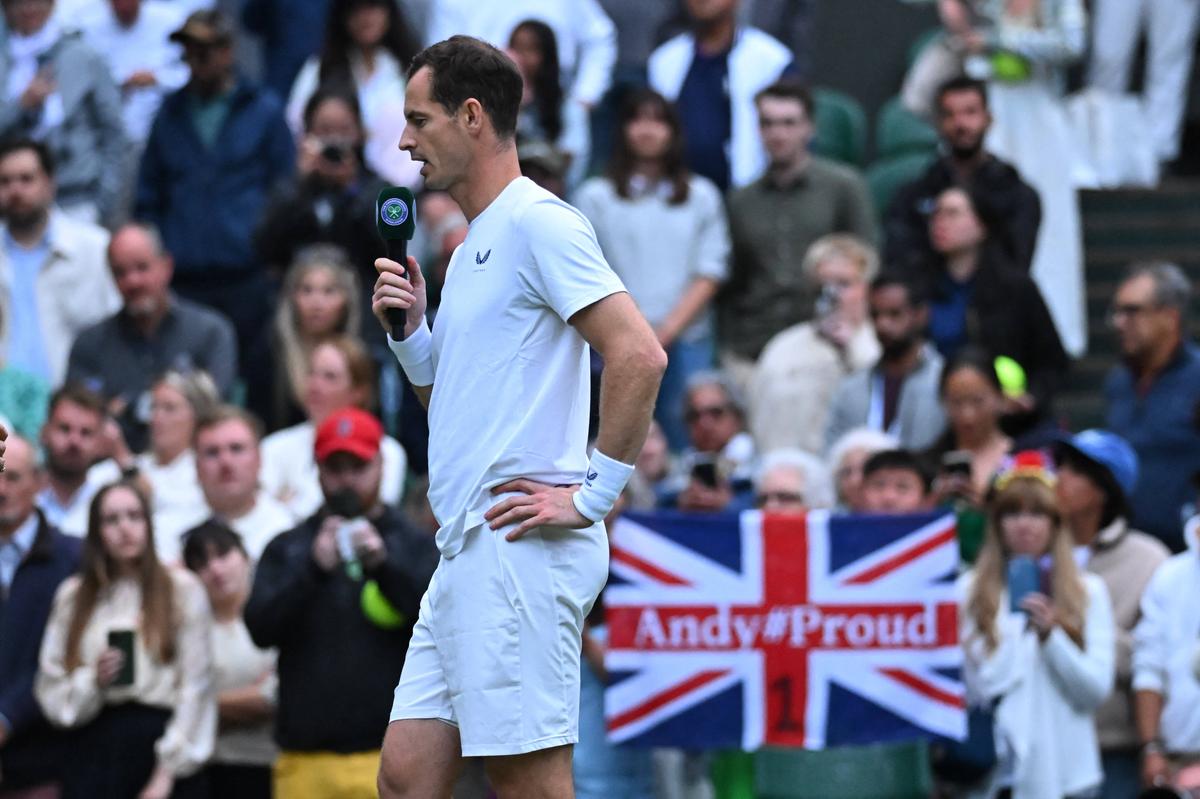 Andy Murray, în lacrimi pe Arena Centrală de la Wimbledon » Discurs emoționant de adio în fața lui Djokovic, McEnroe și Swiatek