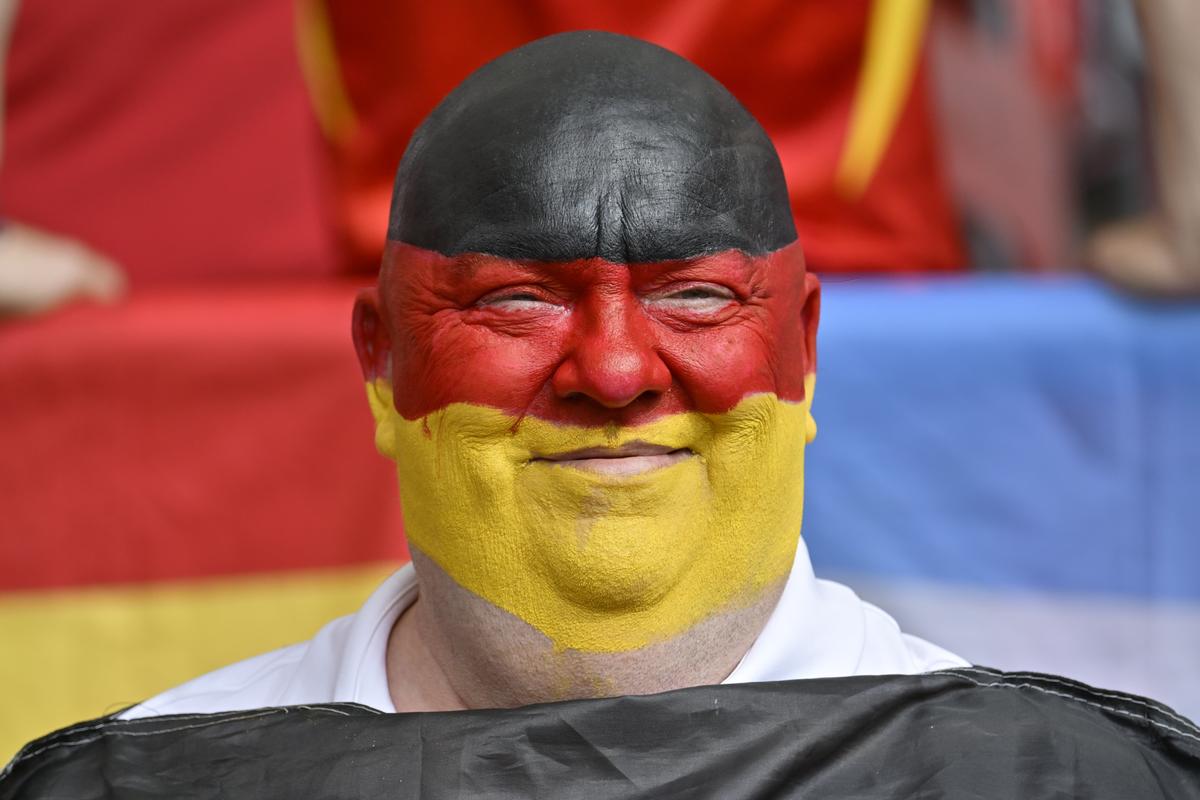 Spania - Germania - imagini cu suporterii din stadion
