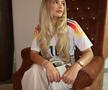 Apariție răvășitoare! Blonda care a pus monopol pe „oficiala” stadionului din Stuttgart, înainte de Spania - Germania