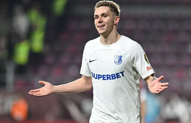 Fiorentina i-a stabilit prețul lui Louis Munteanu » Cât trebuie să plătească FCSB și Rapid dacă îl mai vor pe atacant