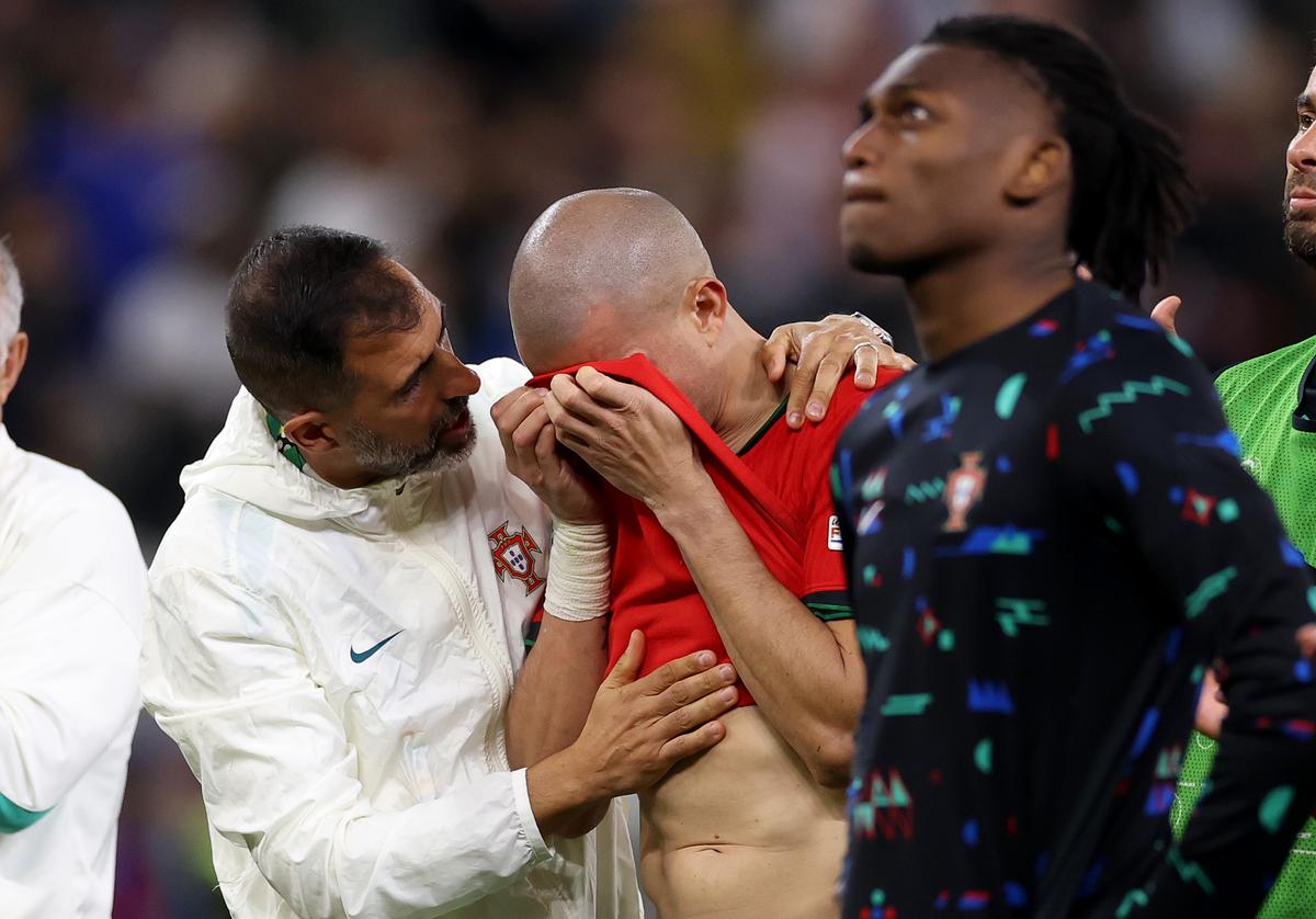 Pepe nu și-a putut stăpâni lacrimile după Portugalia - Franța