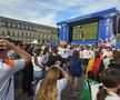 Atmosfera din fan zone-ul din Stuttgart în timpul meciului Spania - Germania, din sferturile Euro 2024 / FOTO: Eduard Apostol