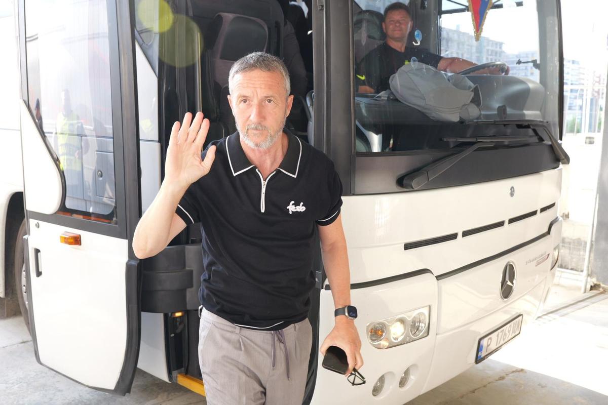 Sosire FCSB înainte de Supercupa României