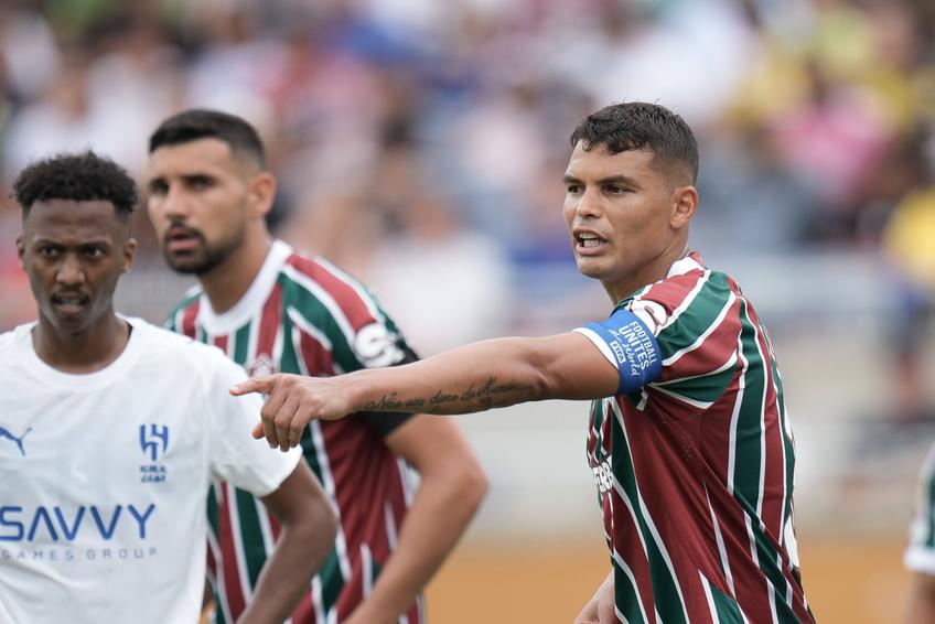 Thiago Silva (dreapta), în timpul meciului Fluminense - Al Hilal (CMC 2025) // FOTO: Imago Images