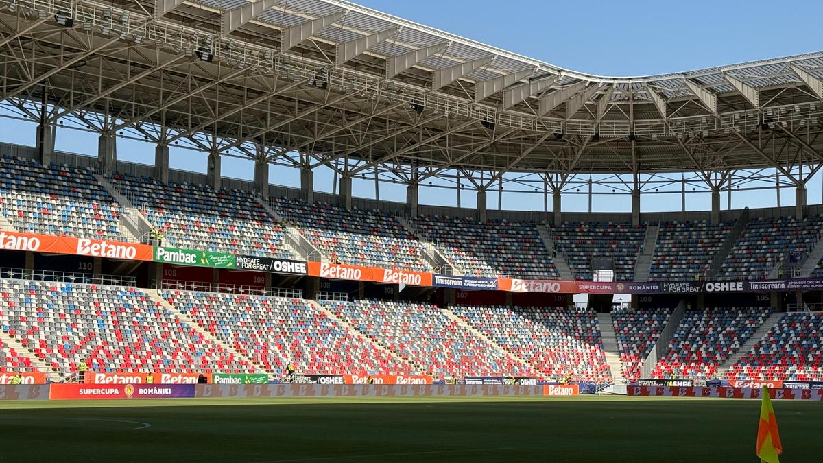 Imagini înainte de Supercupa FCSB - CFR Cluj // 5.07.2025