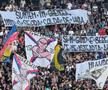 Mesajul apărut în peluza FCSB-ului la meciul cu CFR Cluj din Supercupa României