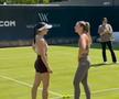 Eva Lys și Marta Kostyuk în sezonul de iarbă