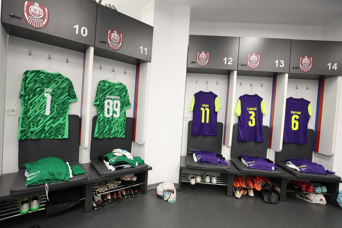 Imagini din vestiar înainte de Supercupa FCSB - CFR Cluj / foto: Facebook