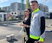 Andrei Gheorghiță, alături de iubită la FCSB - CFR Cluj