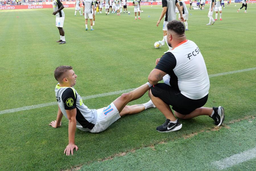 Florin Tănase / foto: Andrei Furnigă (GSP) Probleme pentru Florin Tănase » S-a lovit înainte de FCSB - CFR Cluj