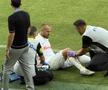 Denis Alibec s-a accidentat în Supercupa României/ foto: Andrei Crăițoiu (GSP)