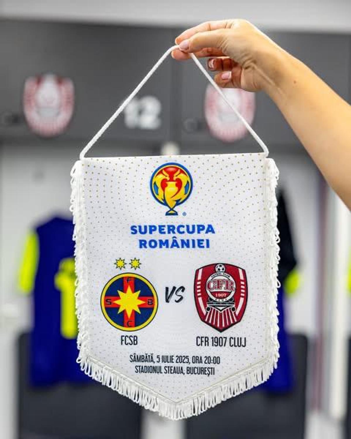 Imagini din vestiar înainte de Supercupa FCSB - CFR Cluj / foto: Facebook