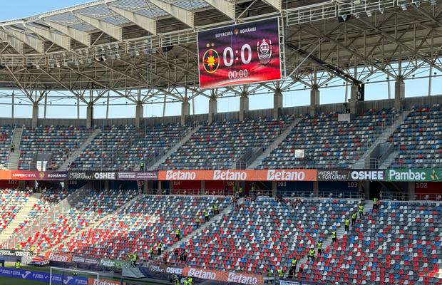 Ce au găsit jandarmii în Ghencea, înainte de FCSB - CFR Cluj