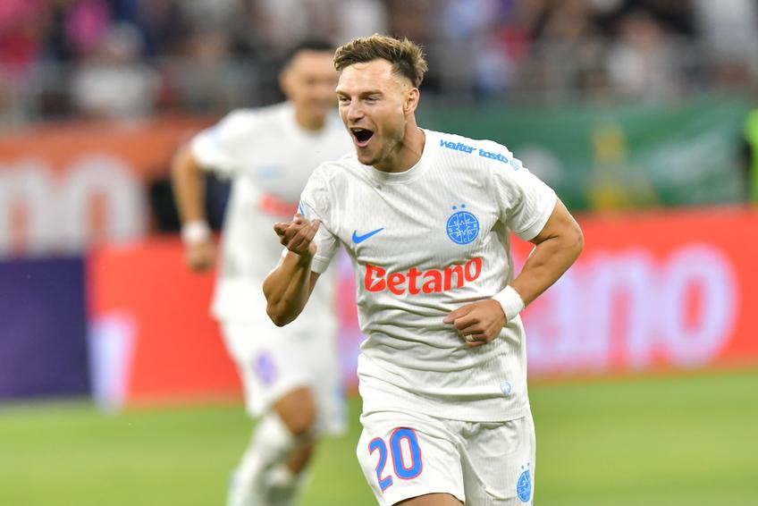 Dennis Politic în FCSB - CFR, foto: GSP