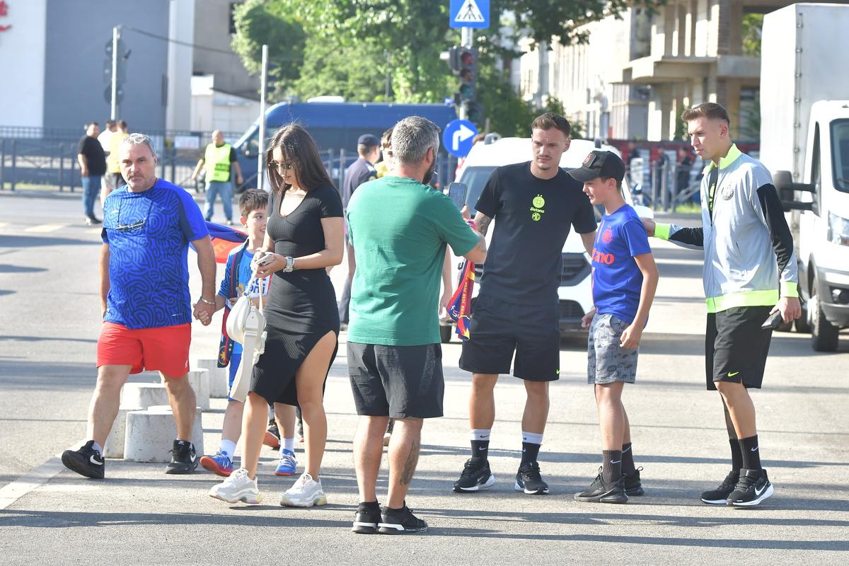 Ce au găsit jandarmii în Ghencea, înainte de FCSB - CFR Cluj