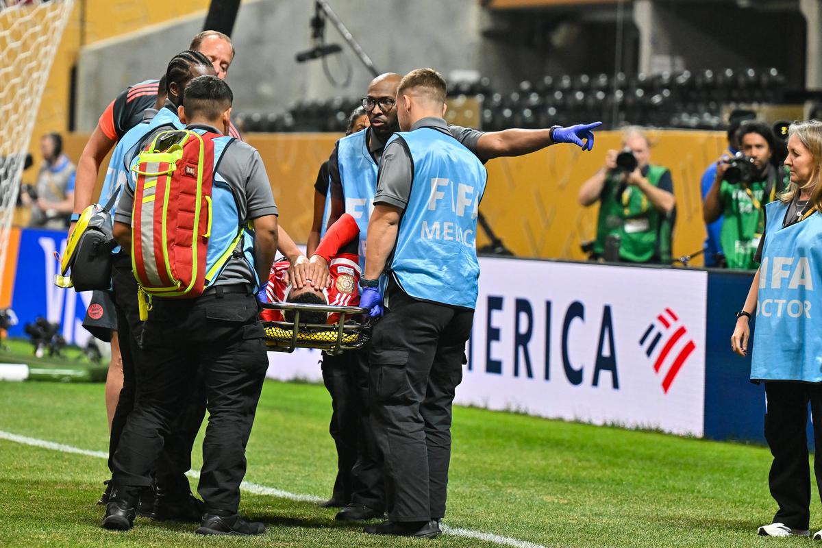 Jamal Musiala, accidentare HORROR în sferturile Campionatului Mondial al Cluburilor