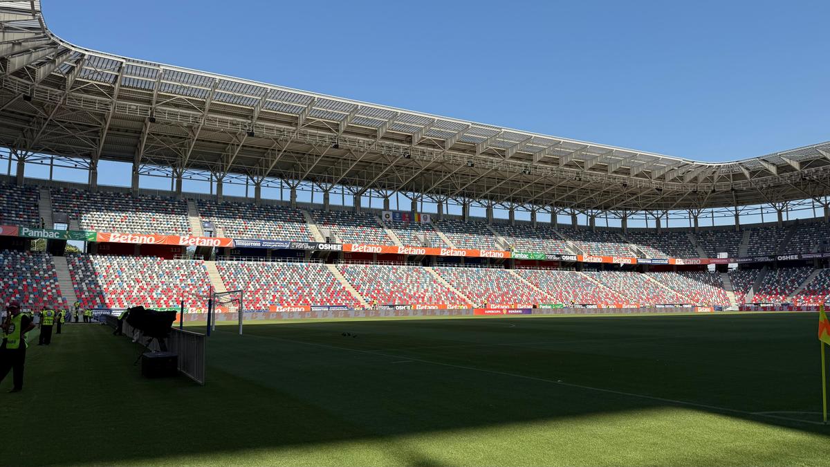 Imagini înainte de Supercupa FCSB - CFR Cluj // 5.07.2025