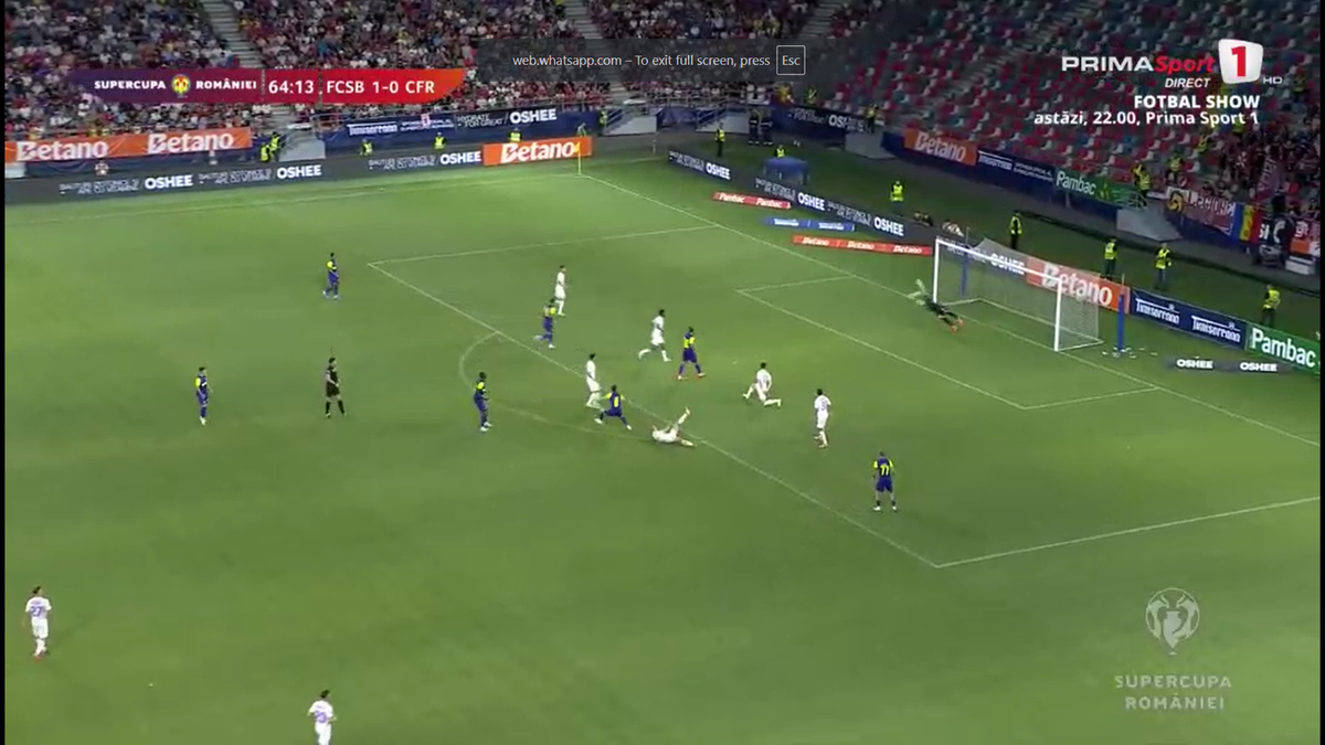 Dan Petrescu a răbufnit și a cerut să scoată echipa de pe teren în Supercupa dintre FCSB și CFR Cluj
