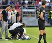 Denis Alibec s-a accidentat în Supercupa României/ FOTO: Cristi Preda (GSP)