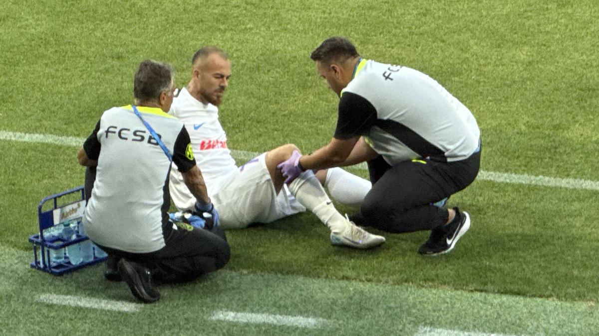 „Singura soluție este operația” » OUT cel puțin 3 luni de la FCSB! Diagnostic crunt pentru campionul României