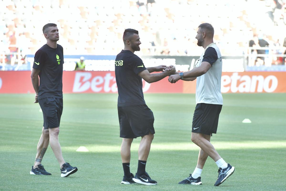 Ce au găsit jandarmii în Ghencea, înainte de FCSB - CFR Cluj