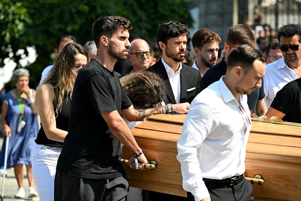 Înmormântarea lui Diogo Jota