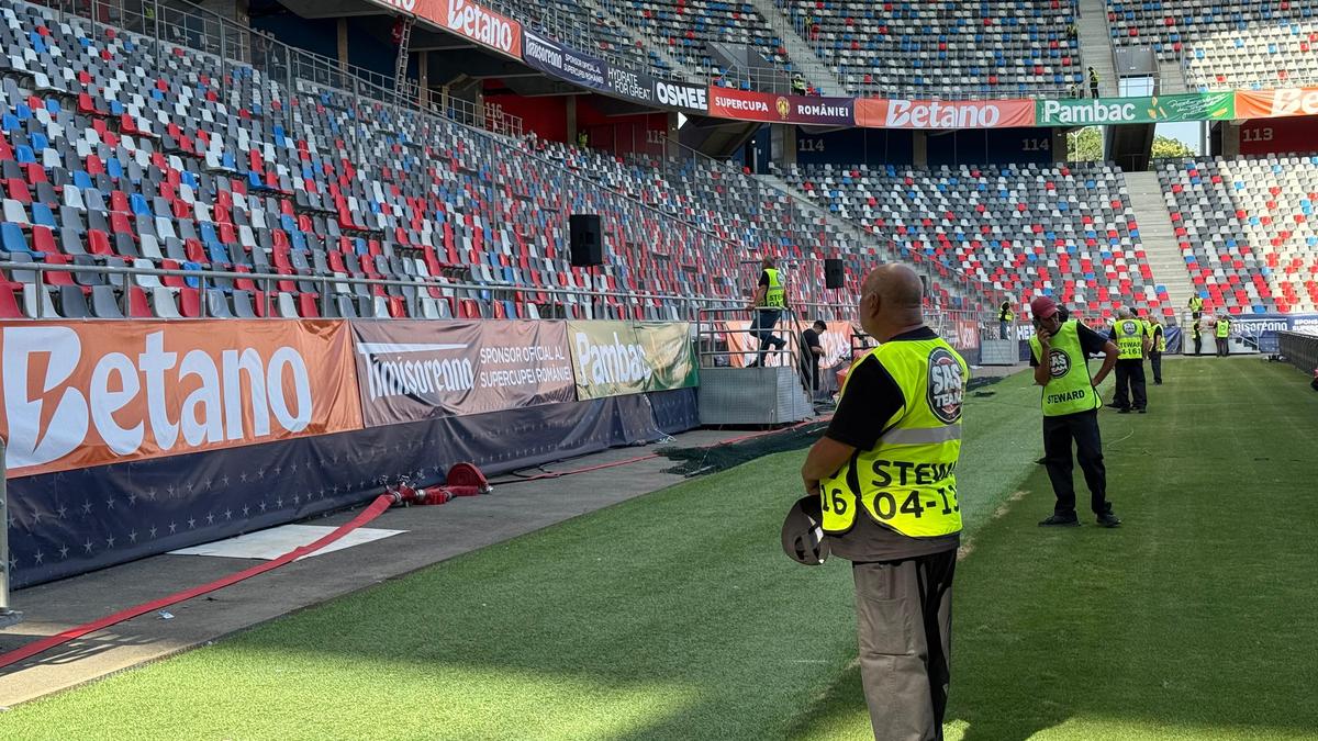 Andrei Gheorghiță a venit cu iubita la Supercupa dintre FCSB și CFR Cluj! Surprins printre fanii campioanei alături de alt fotbalist