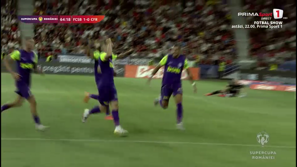Dan Petrescu a răbufnit și a cerut să scoată echipa de pe teren în Supercupa dintre FCSB și CFR Cluj