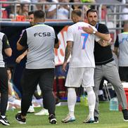 Denis Alibec s-a accidentat în Supercupa României/ FOTO: Cristi Preda (GSP)