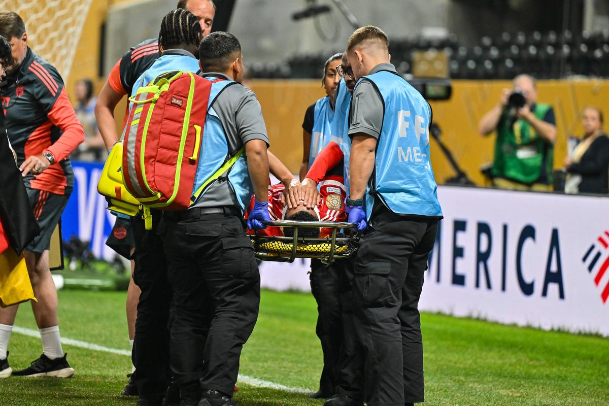 Jamal Musiala, accidentare HORROR în sferturile Campionatului Mondial al Cluburilor